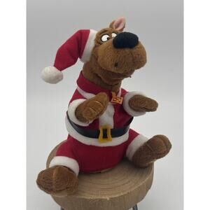 Gemmy 2004 Scooby Doo Santa Animated Plush Sings 3 Christmas Carols Working